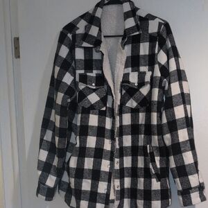 Bluivy Monochrome Checkered Jacket